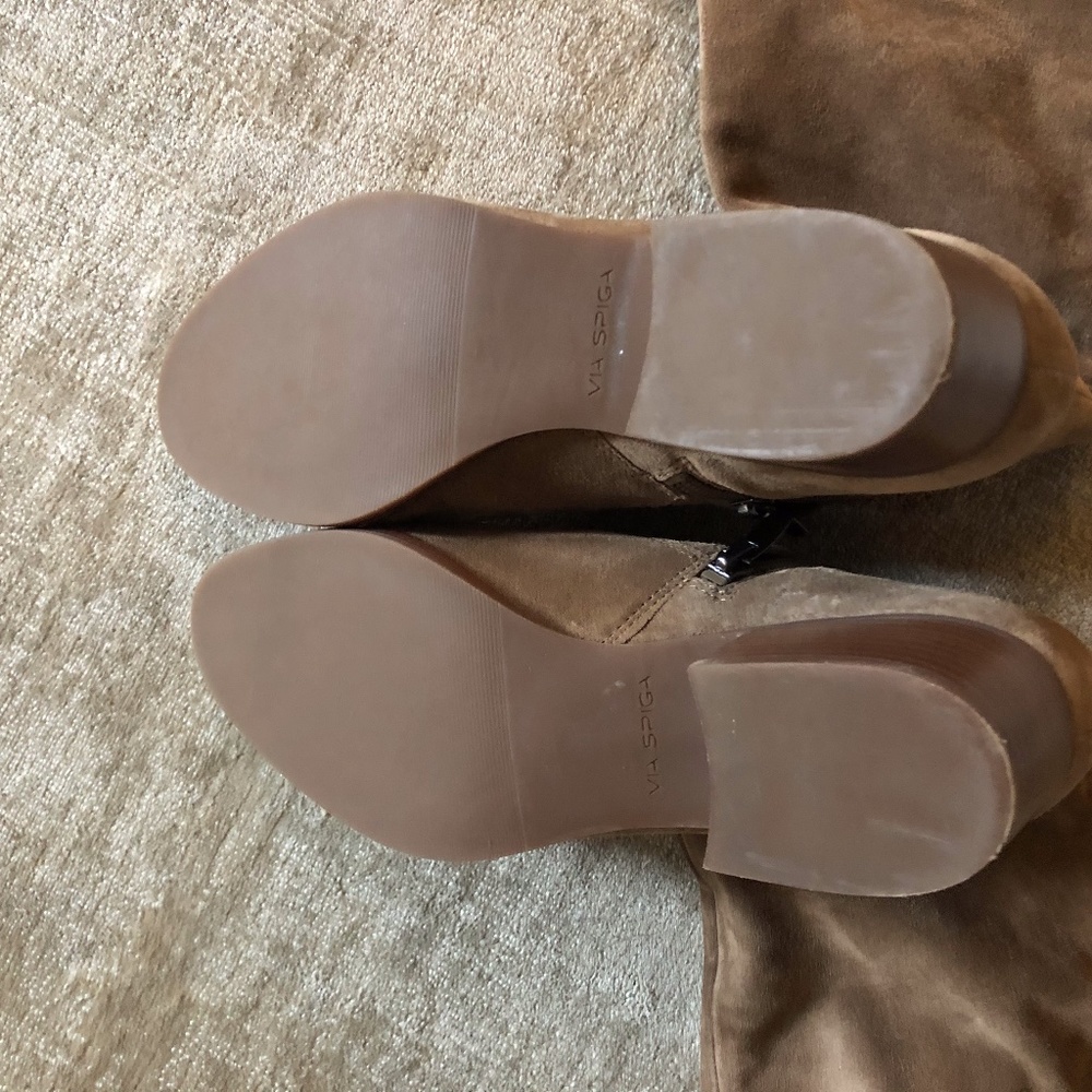 Via Spiga Ophira Over the Knee Suede Boots - Picture 2 of 7